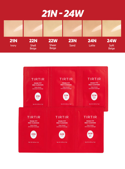 Mask Fit Red Cushion Sachet